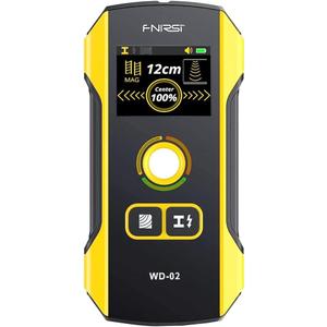 Premium Wall Scanner Stud Finder, Electronic Wall Stud Detector for Wood, Metal Studs, AC Wires, Joists, Pipes, Wire and Water Pipe Stud Finder, Visible Positioning Hole for Accurate Center Detection