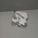 IBTOM CASTLE Baby Girl 1st 2nd Birthday Outfit Race Car Birthday Cake Smash Photoshoot Racer Dress Suit (White)