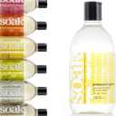 Soak Laundry Soap  No Rinse, Plant Derived Hand Wash Detergent - 375 ml / 12 fl. oz, 75+ Washes (Pineapple)
