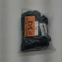 TSWRK Women's High Waist Bikini Vintage Scalloped Trim Two Piece Swimsuit, Black