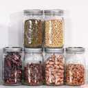 Esrentle 16 Pack 8 oz Mason Jars with Regular Airtight Lids - Glass Canning Jars 8 oz, Mini Mason Jars for Jam, Jelly, Honey, Overnight Oats, Party Favors, Shower Favor, Separable Lids