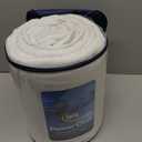 Serta Power Chill King Size Waterproof Mattress Cover, Soft and Breathable Cooling Mattress Protector, 15" Elastic Deep Pocket for Secure Fit, White