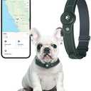 2-in-1 GPS Tracker for Dogs: Smart Collar with Real-Time Location, No Monthly Fee, Unlimited Range (iOS Only) GPS Tracker Dog Collar- Ideal for Small, Medium Large Dogs(Tracker Included)(Green), S