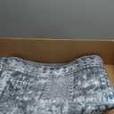 Vintage 6' x 9' Washable Area Rug - Stylish Indoor Rug for Living, Dining or Bedroom - Lightweight Carpet with Non-Slip Backing - Foldable for Easy Placement and Maintenance - Grey