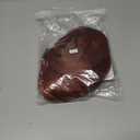 Auburn Wig with Bangs for Women Copper Red Wavy Layered Wig with Curtain Bangs for White Black Women Synthetic Long Reddish Brown Layered Body Wavy Wigs Heat Resistant Hair Wig for Daily Use Party (24 Inch)