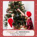 5 x MAPDTWO Cheerleader Ornament - Cheerleader Gifts - Senior Night Cheerleaders Gifts - Cheerleading Ornaments for Girls Teens, Cheerleaders Captain Team - 2 Layered Wood Christmas Ornament 2025