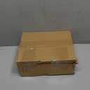 50 Set Holiday 2 Cup Drink Carrier with Handle Red Green Disposable Cardboard Coffee Cup Holder Bulk Snowflake Portable Foldable Beverage Paper Tray for Valentine Day Delivery Party Supply