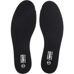 riemot Memory Foam Insoles for Men Women Super Soft Replacement Innersoles for Slippers Sneakers Running Shoes Boots Liners Comfort Cushioning Shoe Insert Black EU 46