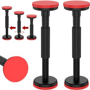 2Pcs Telescopic Support Pole, Adjustable Support System, Cabinet Adjustable Support Pole Rod, Supports up to 440 lbs Support Bracket, 7.09-17.72inch Cabinet Lifting Bracket for Sink Cabinet Sofa