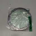 Digital Wall Clock with Date, Indoor Temperature, Auto-DST, Battery-Operated Digital Clock, 8 Inch Small Decorative Wall Clock for Bedroom, Living Room, Home, Kitchen, Office, Modern, Electric, Simple (Black)