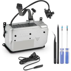 Power Supply for Xbox Series X Internal Power Source with AC Adapter 1920 Replacement Console Accessories Parts with Power Cable Repair Tools