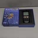 4 in 1 - D.I.Y & Tens Unit & EMS & Massage Muscle Stimulator, Dual Channel TENS Units Therapy Machine for Pain Relief, FDA Cleared Rechargeable Electronic Pulse Massager,with 12pcs Electrode Pads (Black)