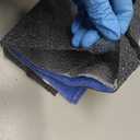 ARCH&M Exfoliating Washcloth 12 Pack Back Scrubber for Shower Towel Body Scrubber Microabrasion Sponge Japanese Bath Wash Korean Beauty Wash Cloth Loofah Scrubber Black Off-White Navy-Blue