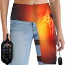 Hip Heating Pad, Hip Massager Vibration, Heating Pad for Hip, Thigh/Buttocks Electric Heated Hip Brace, Heating Pad for Hip Pain Relief