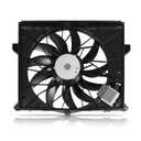 1645000093 Radiator Cooling Fan Assembly Compatible with GL320 GL350 GL500 GL550 ML320 ML350 ML550 2007-2012 3.0L 5.5L V6 V8 2125000493 674-50224