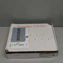 Homemory Pure White Flickering Flameless Candles, Battery Operated Acrylic LED Pillar Candles with Remote Control and Timer, Set of 9