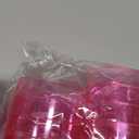 WDF 36 Pack Clear Pink Plastic Champagne Flutes - 7OZ Pink Champagne Flutes Plastic, Champagne Glasses Disposable for Party/Baby Shower/Wedding/Spring/Easter