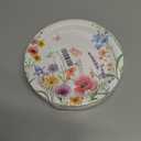 50pcs Wildflower Paper Plates, 7 Inch Disposable Wild Floral Party Plates for Spring Birthday Wedding Bridal Baby Shower Tea Party Decoration Supply