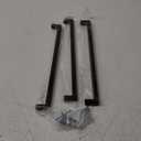 Ravinte 3 Pack 12-3/5 Inch Kitchen Square Cabinet Handles Matte Black Pulls Black Drawer Pulls Kitchen Cabinet Hardware Handles