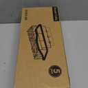 Youvip Adhesive Shower Caddy, No Drilling Bath Organizers 5 Pack, Rustproof Shelves with Soap Holder & Toothbrush Holder, Bathroom Organizers and Storage, Bronze