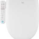 Inus N32 Electric Heated Bidet Toilet Seat Elongated, Warm Water, Smart Heated Water Luxury Bidet Toilet Seat with Night Light, Air Dryer, Self Cleaning, Tankless, Smart Touch Panel & Temp Control