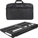 GOKKO Guitar Pedal Board with Power Supply Bracket 22" x 12.6"