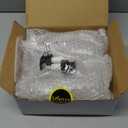 Vivaplex, 2, Large, 32 oz, Empty, Clear Glass Bottles with Black Lotion Pumps