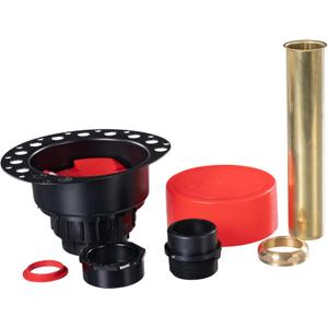 OS&B ITD35 ABS Island Tub Drain Rough-in for Freestanding Bathtub, Simplifies Installation, Water, Air, and Smoke Testable Tub Drain, Designed for 8"/10" Joist Space, Plumbing Supplies