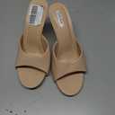 Mostrin Kitten Heels for Women Round Toe Heels With Bow Vintage Mules Sexy Slip on Stiletto Backless Sandals for Party Daily, Size 11