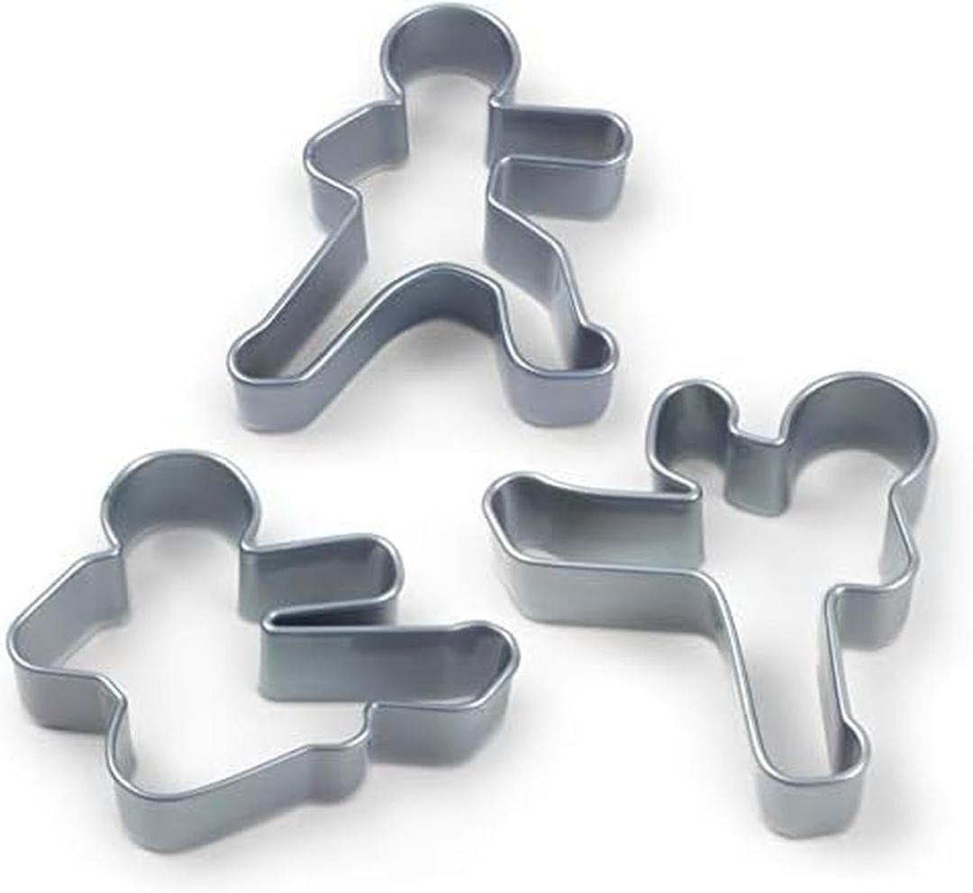 Genuine Fred NINJABREAD MEN Cookie Cutters, Set of 3