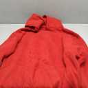 Dnzzs Men's Oversized Acid Wash Hoodies Heavyweight Cotton Fleece Sweatshirt Loose Fit Fall Winter Casual Streetwear Pullover (Large, Red)