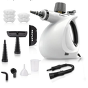 SakerPlus Steam Disinfection Cleaner, Handheld Pressurized Natural Steam Cleaner with 9 PCS Accessories, Portable Multi-Surface Steamer for Cleaning Home, Kitchen, Floor, Upholstery, Tile Grout & Car