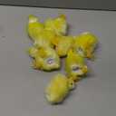 Fahacop 8 Pack Easter Simulated Chicks Realistic Plush Chicks Fluffy Yellow Chick Toys for Easter Party Decoration Basket Fillers Photography Props, 4 Styles