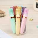 Mr. Pen- Glitter Highlighters, 8 Pack, Pastel & Metallic Colors, Chisel Tip Glitter Highlighter Markers for Journaling, Notes, Planners & Creative Highlighting