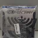 Rite Lite Go Menorah Mini Metallic Electric Menorah - LED Battery/USB Powered Chanukah Menorah Jewish Holiday - Office Car Home Decorations Judaica Hanukkah Gifts, Push Button Multi Light - Blue