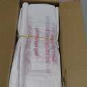 SheerDelight Plastic Bags, 300 Count Thank You Bags, Plastic Bags With Handles For Shopping, Grocery, Plastic Bag For Small Business (11"x 6"x 21"), Recyclable T Shirt Bags, White Plastic Bag