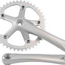 Urban Folding Bicycle Crankset Single Tooth Disc 44T 130BCD 170mm Crank Set is Suitable for Most Single Speed Bicycles