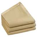 JXXXN 90% Shade Fabric Sun Shade Cloth, 10 x 13' Beige Shade Cloth with Grommets for Garden, Outdoor Patio, Pergola, Deck