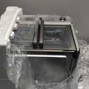 Kalorik MAXX Air Fryer Oven, 26 Quart 10-in-1 Countertop Toaster Oven & Air Fryer Combo - Fry, Bake, Roast, Rotisserie, & More, Large Glass French Doors & 9 Accessories, 1700-Watts, Stainless Steel