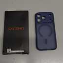 CANSHN Magnetic Compatible with iPhone 17 Pro Case, Upgraded [Full Camera Protection] [Compatible with Magsafe] [Translucent Matte] Shockproof Protective Phone Cover 6.3 Inch - Deep Blue