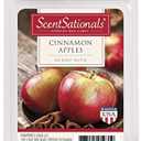 Scentsationals Wax Melts, Wax Cubes Strong Scent - Cinnamon Apples - Long Lasting Scented for Warmer, 2.5 oz (24 Cubes)