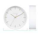 La Crosse Clock 404-3715 6-inch Etta Metal Wall/Table Silent Quartz Clock
