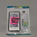 La Crosse Technology WS-9160UV3 Digital Indoor Outdoor Thermometer Wireless - Multi-Format Remote Temperature Sensor, Temperature Humidity Monitor with Manual Settings and 24-hr Display
