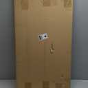 Qunclay 1 Pack 16x30 Inches Black Double Vinyl Record Frame with Double white white Matting Record Album Frames for 12x12 Lp Covers Vinyl Display for Home Office Wall Decor