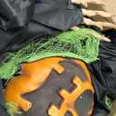 yosager 2 Pack Halloween Decor Outdoor, 6ft Lighted Standing Pumpkin Men