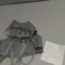 Cat Harness and Leash for Walking Escape Proof Breathable Mesh Fabric, Solid Grey, Large, Adjustable Cat Walking Jackets, Padded Stylish Cat Vest (L 8-12LBS)