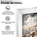 Fxojyvo 24x36 Picture Frame White Engineered Wood Wall Hanging