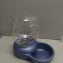 Petmate Replendish Gravity Waterer with Microban for Cats and Dogs, 1 Gallon,Blue, Made in USA