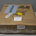 jessie Outdoor Roller Skates Women Adult with Light Up Wheels Black Quad Skating for Men Youth Boys Girls (44-US:11)