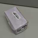 VCE Brush Wall Plate Cable Pass Through with Bracket, Decorator Cover for Low Voltage Cables - White, 2-Pack